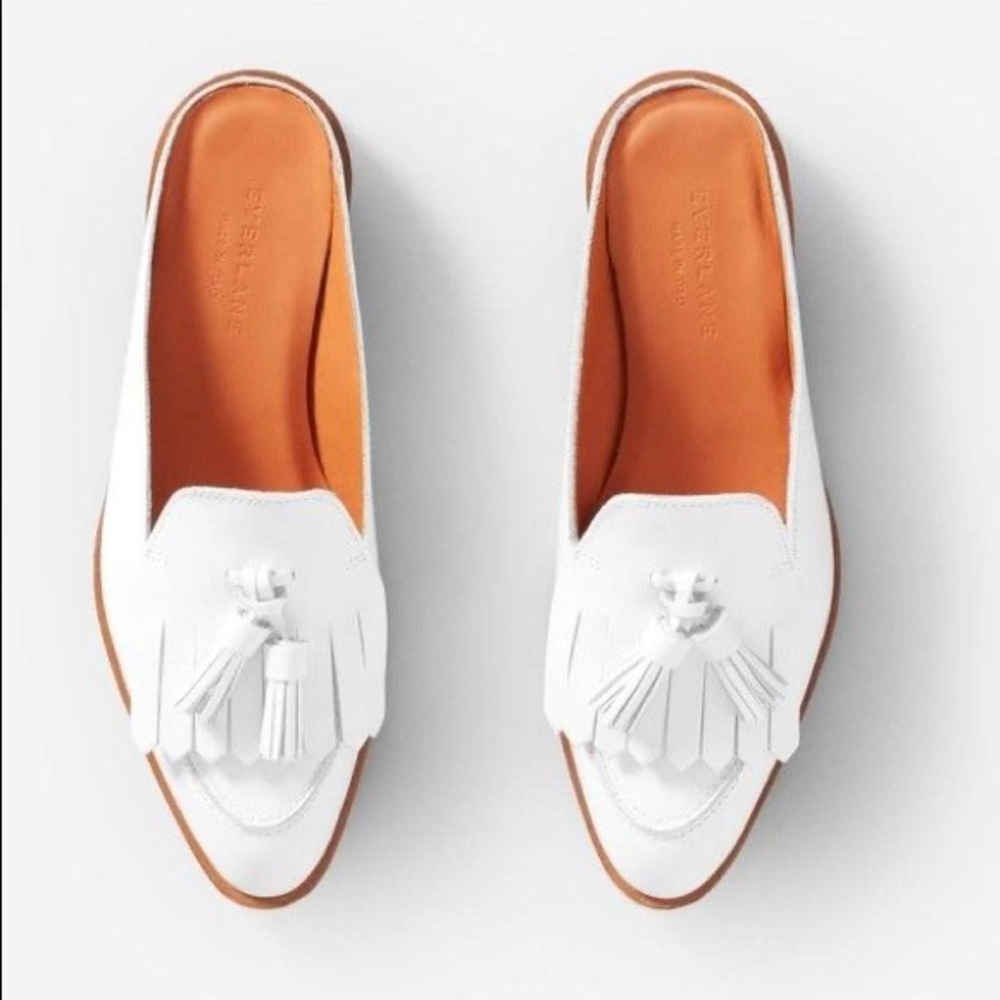 Everlane Modern Tassel Mule size 7